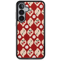 Vintage Cherry Diamond Pattern