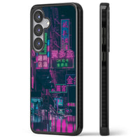 Bande nocturne au néon