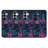 Bande nocturne au néon