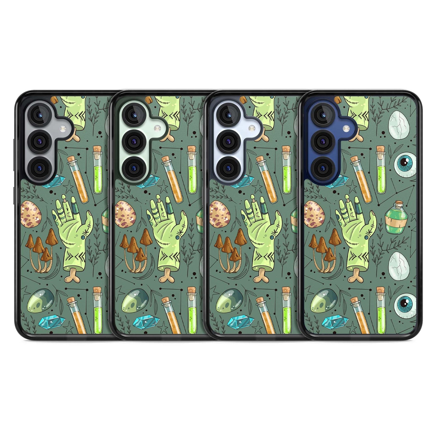 Motif expérimental de dessin animé pour Halloween