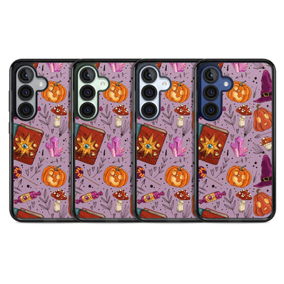 Witchy Cartoon Halloween Pattern