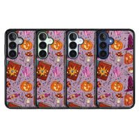 Witchy Cartoon Halloween Pattern