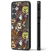 Goblincore Cartoon Halloween Pattern