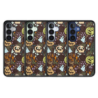 Goblincore Cartoon Halloween Pattern