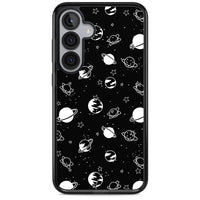 White Planets On Black