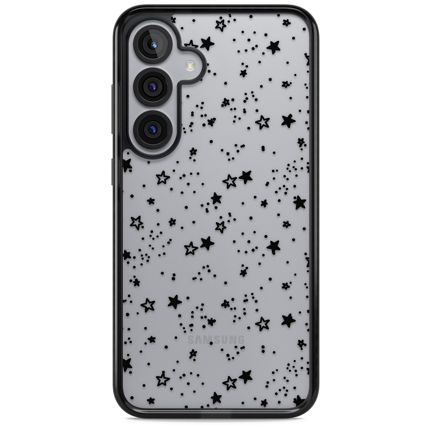 Schwarzer Sterngesprenkel