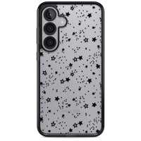 Schwarzer Sterngesprenkel