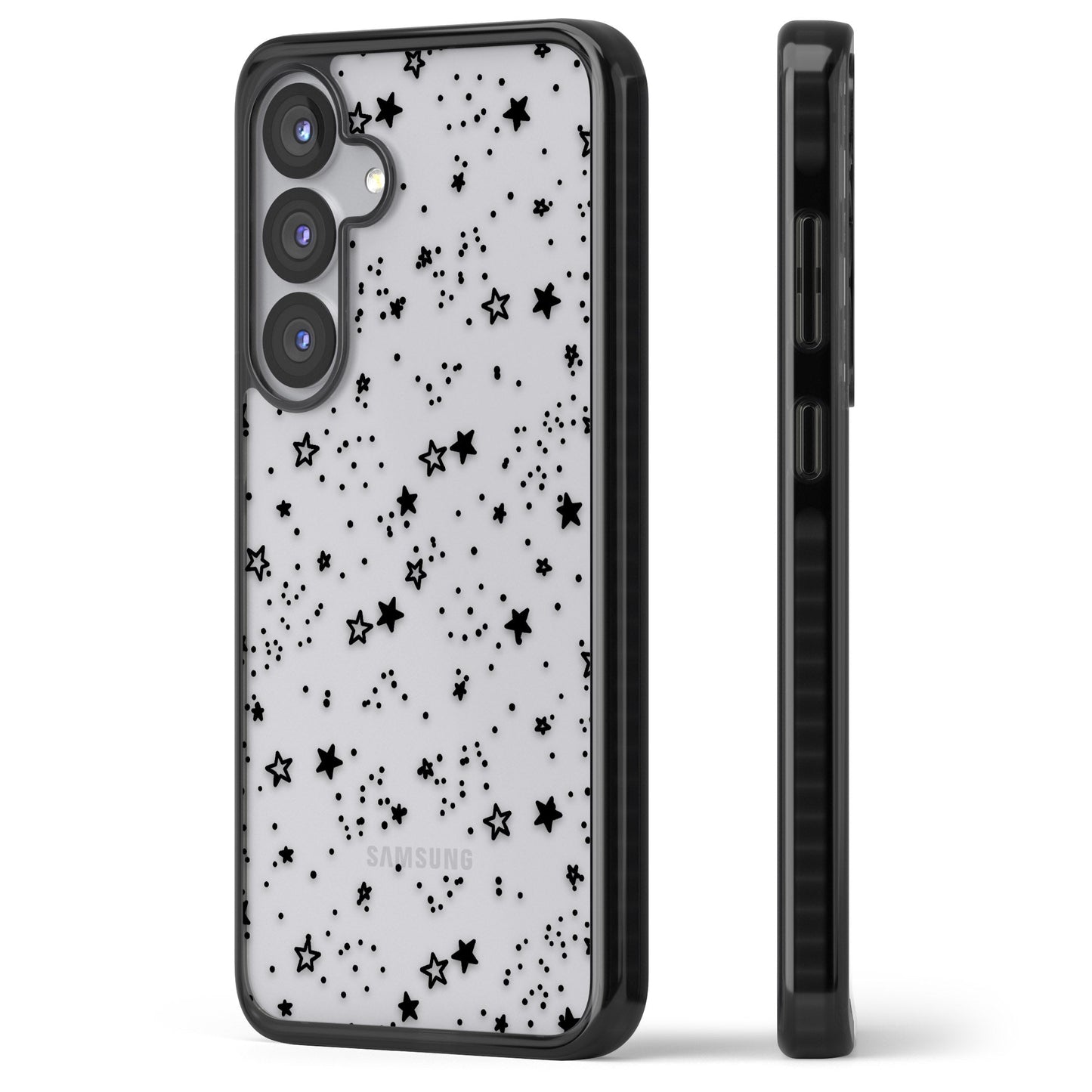 Schwarzer Sterngesprenkel