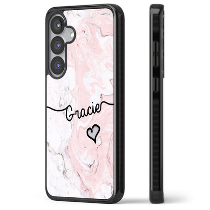 Personalised Pink Marble