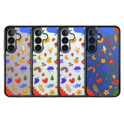 Quirky Cute Icon Pattern