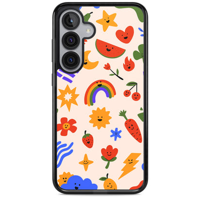 Verspielte Kawaii-Symbole