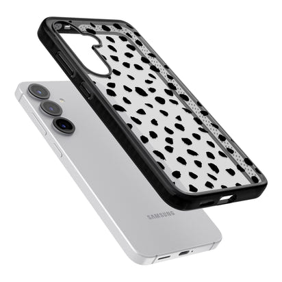 Black Dalmatian Polka Dot