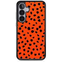 Fetter roter Punktdruck