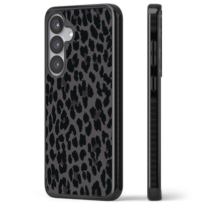 Dark Leopard Print