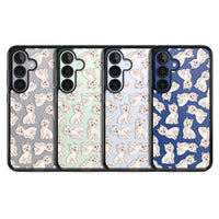 Motif de chien Westie