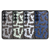 Black Labrador Watercolor Pattern