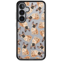 French Bulldog Watercolour Pattern