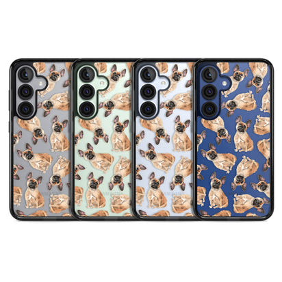 French Bulldog Watercolour Pattern