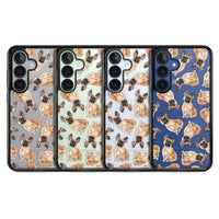 French Bulldog Watercolour Pattern