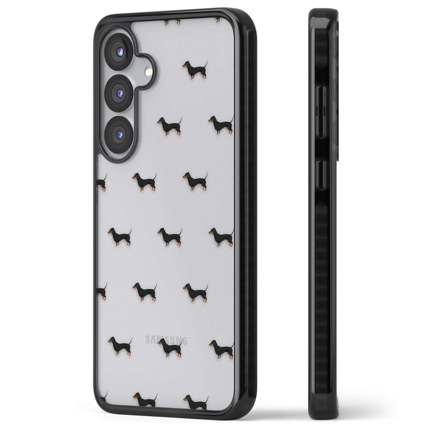 Dachshund Pattern Clear