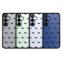 Dachshund Pattern Clear