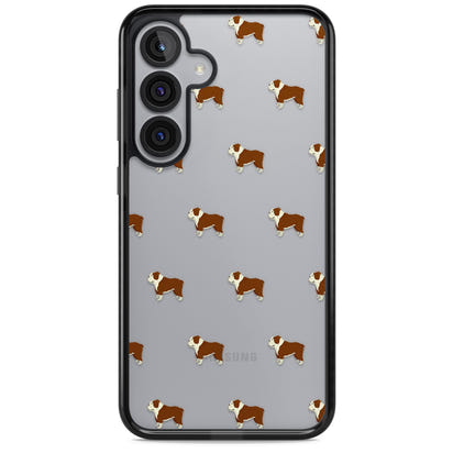 Motif bouledogue clair