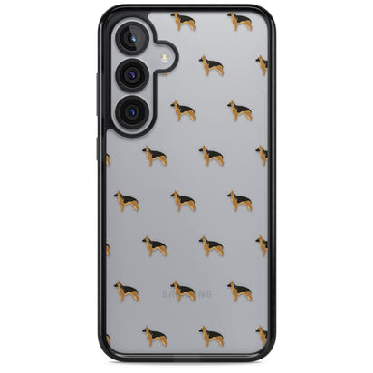 German Shepherd Pattern Clear