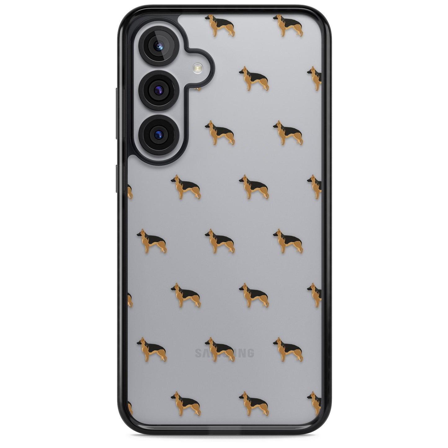 German Shepherd Pattern Clear