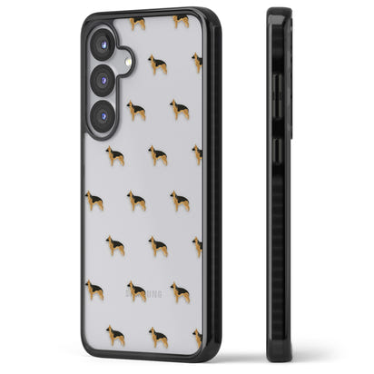 German Shepherd Pattern Clear