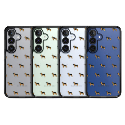 German Shepherd Pattern Clear