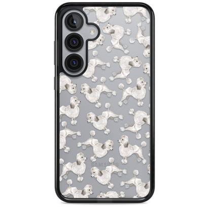 Pudel-Aquarellmuster