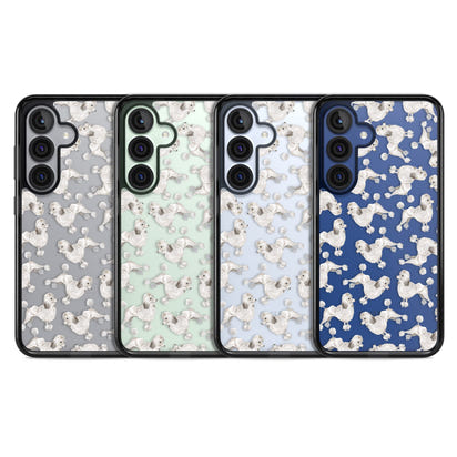 Pudel-Aquarellmuster