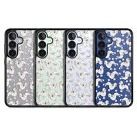 Pudel-Aquarellmuster