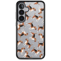 Beagle Watercolor Pattern