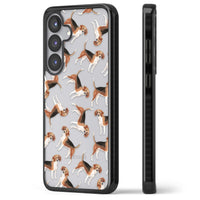 Beagle Watercolor Pattern