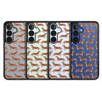 Dachshund Watercolor Dog Pattern