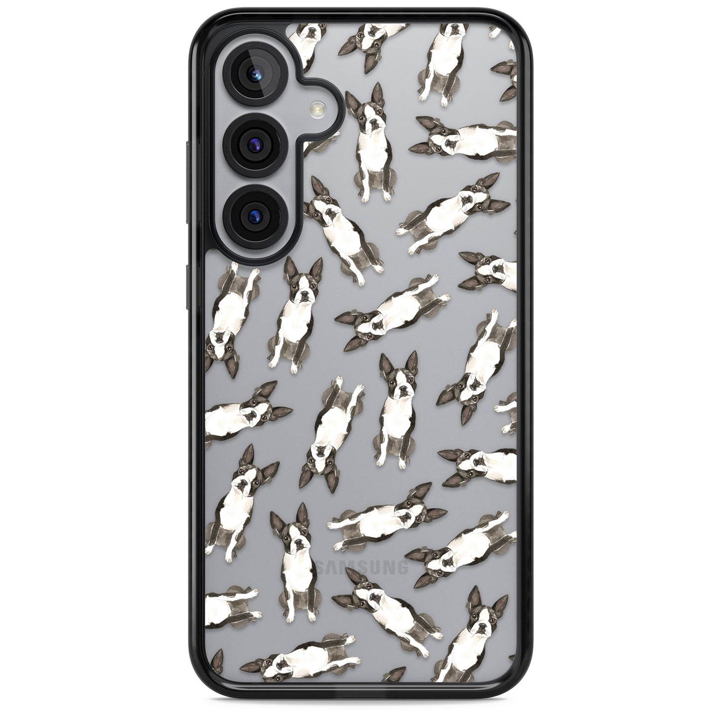 Boston Terrier Aquarell