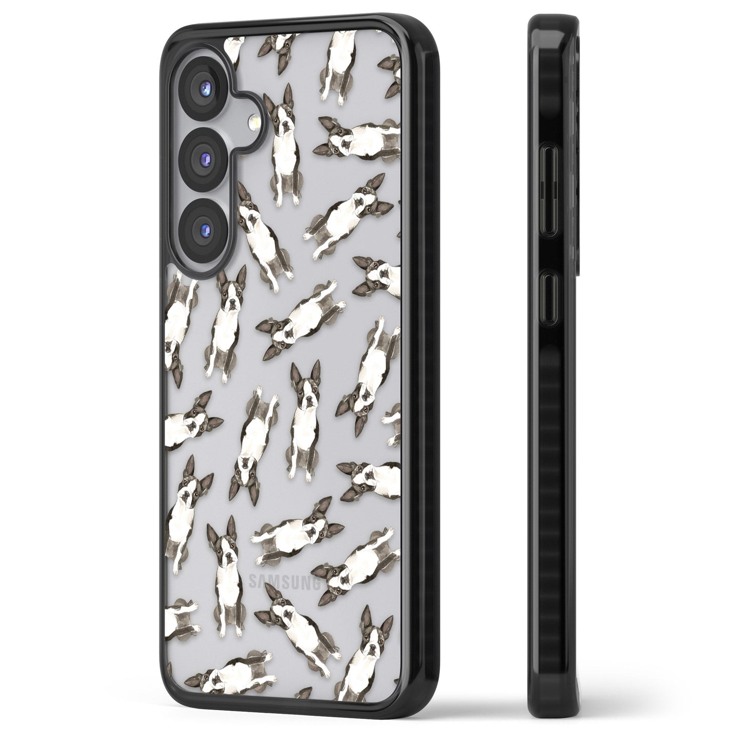 Boston Terrier Aquarell