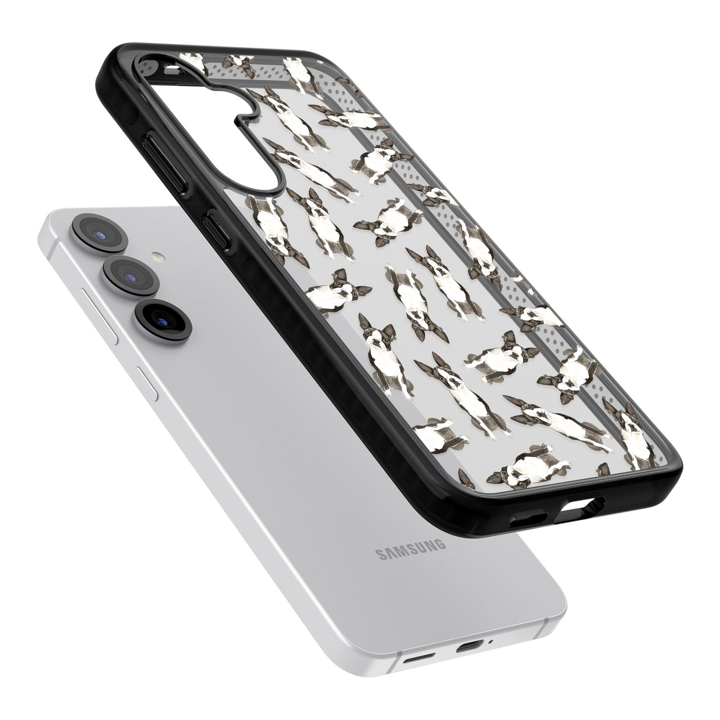 Boston Terrier Aquarell