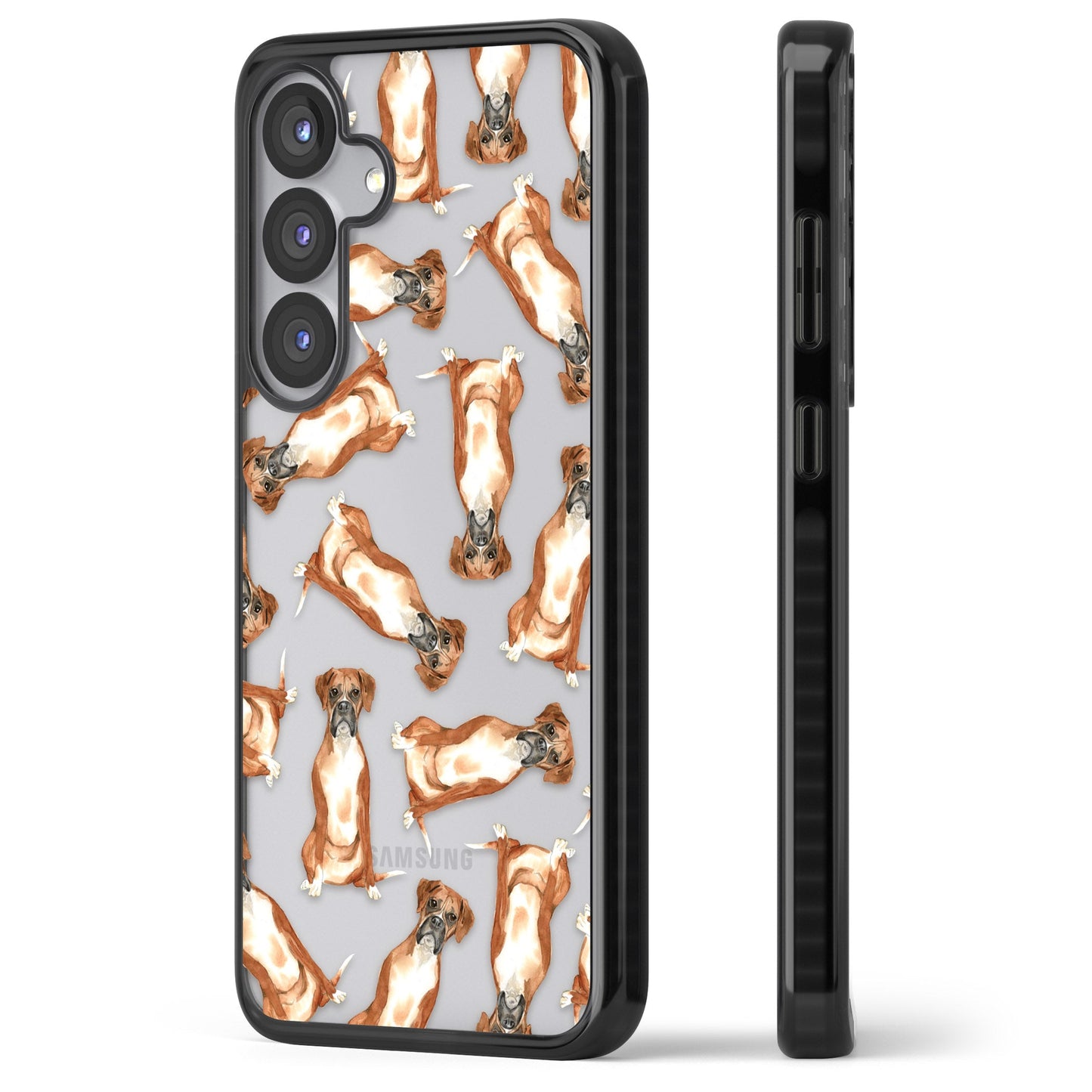 Boxer-Aquarell-Hundemuster