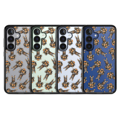 Doberman Watercolor Dog