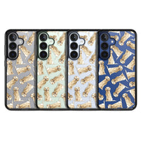 Motif aquarelle de Golden Retriever