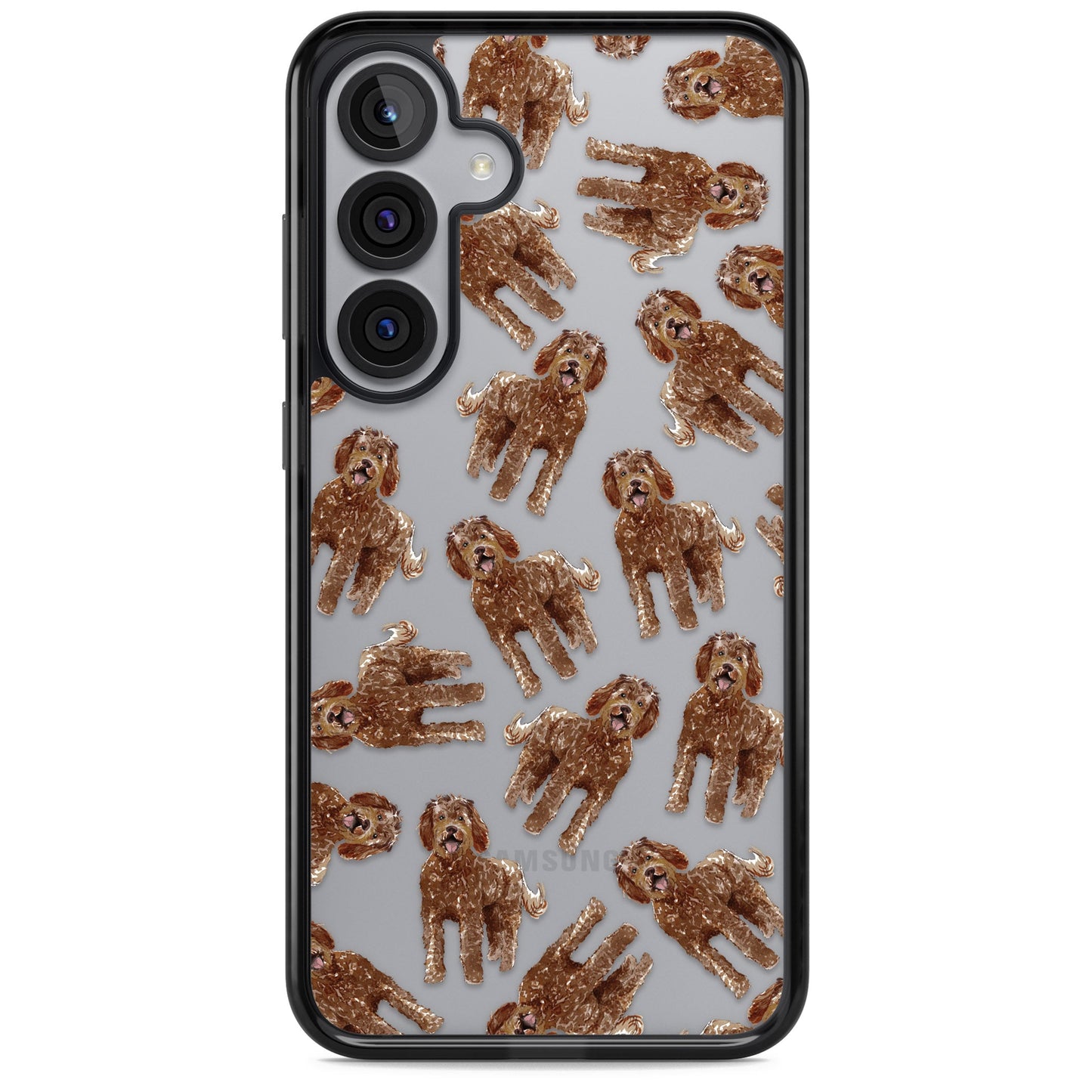 Labradoodle Brown Pattern