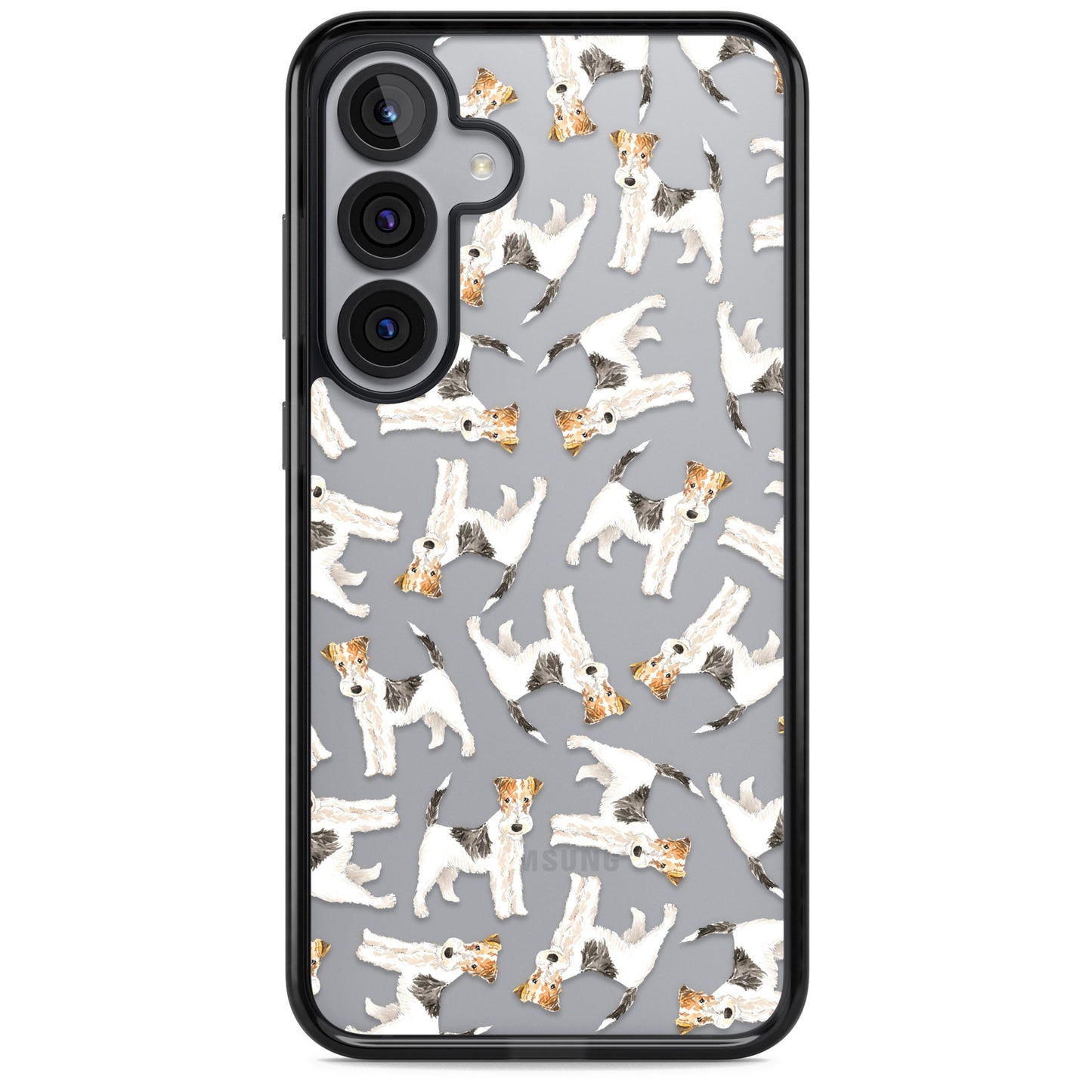 Wire Haired Fox Terrier Dog Pattern