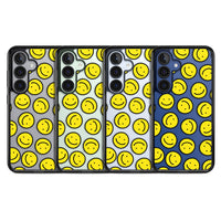 Motif de visage souriant