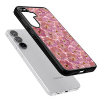 Grandes fleurs roses