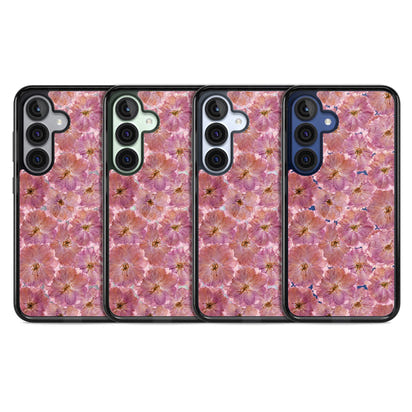 Grandes fleurs roses