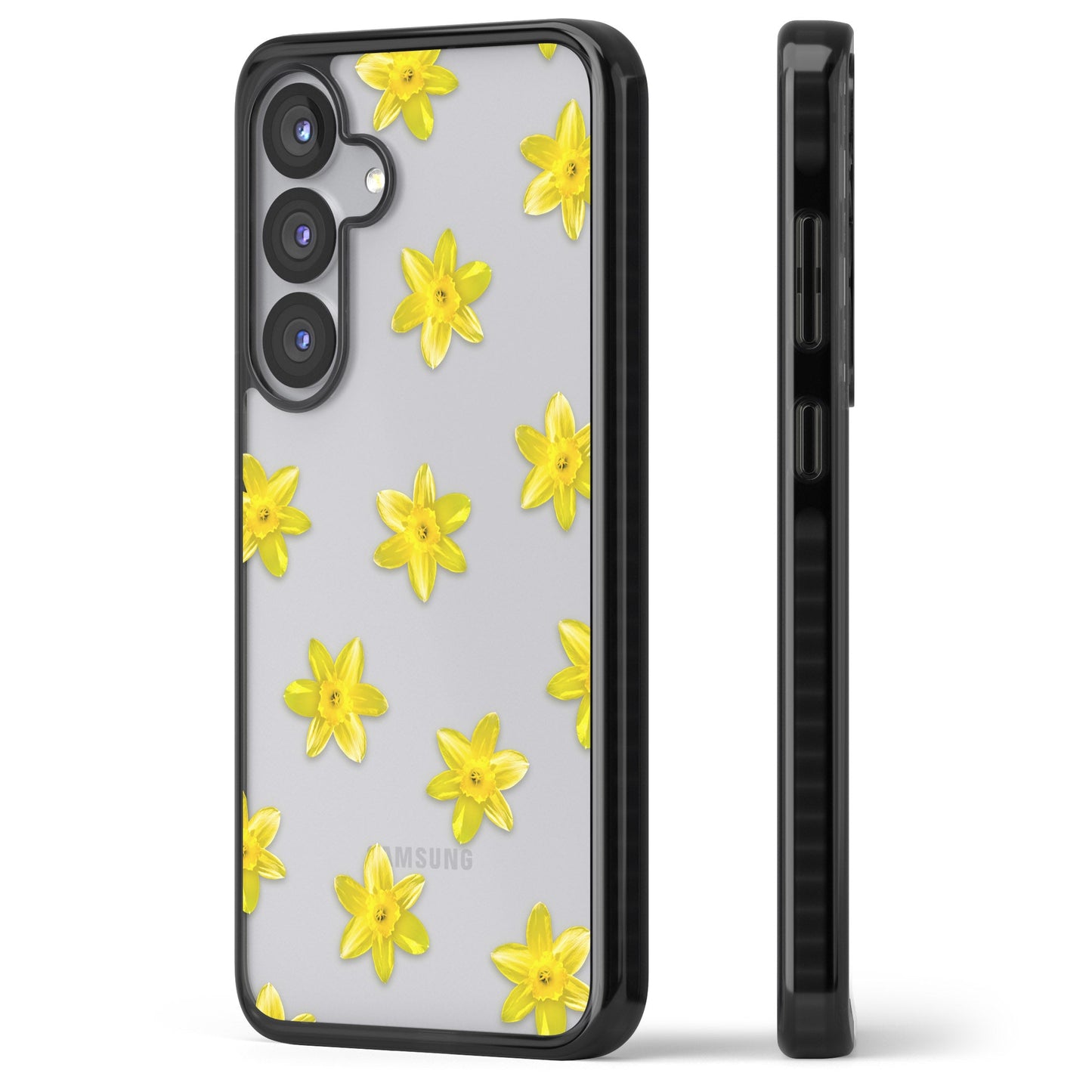 Daffodils Transparent Pattern