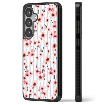 Rayures de fleurs de cerisier