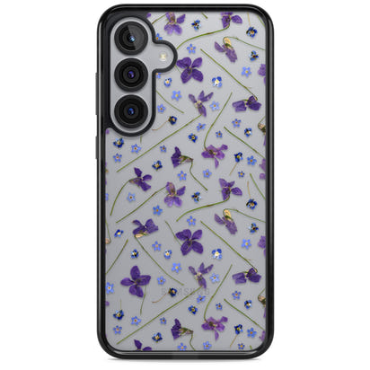 Pressed Violet Flower